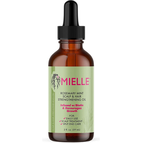 Mielle Rosemary Mint Scalp And Hair Strengthening Oil 2oz